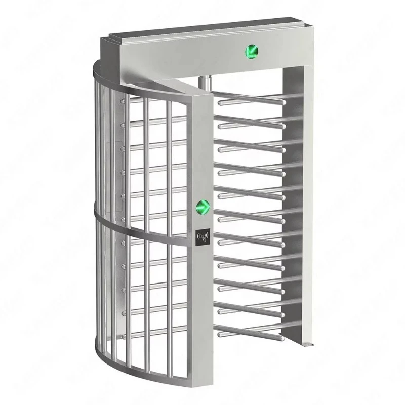 Facial Recognition Biometric Fingerprint Card Reader Face Recognition Access Control Full Height Turnstile Gate