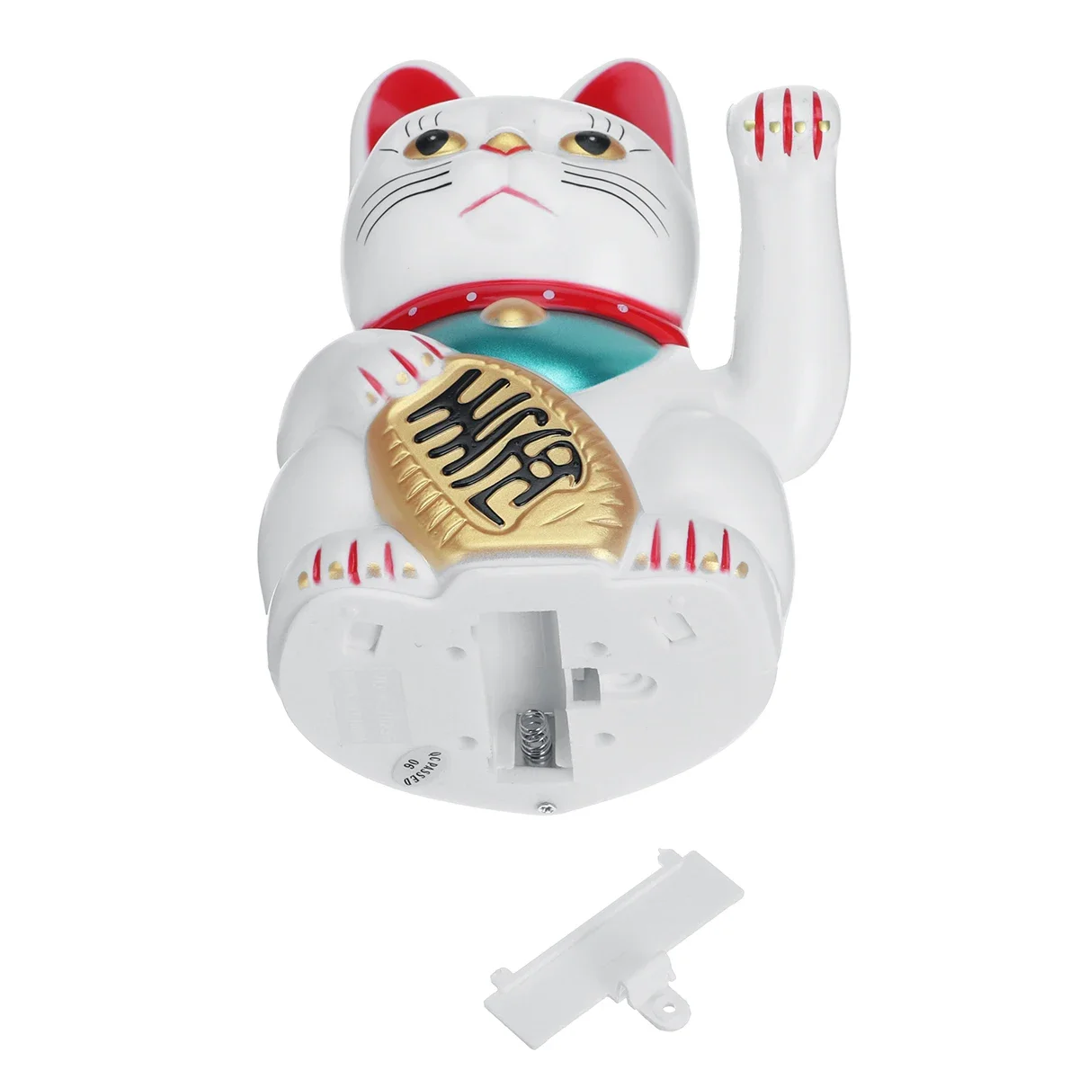 บ้านตกแต่งจีน Feng Shui แมว Tomi สีขาว Lucky Jinbao/แมว Lucky สีขาวทองที่ดีที่สุด Lucky Cat ตกแต่ง