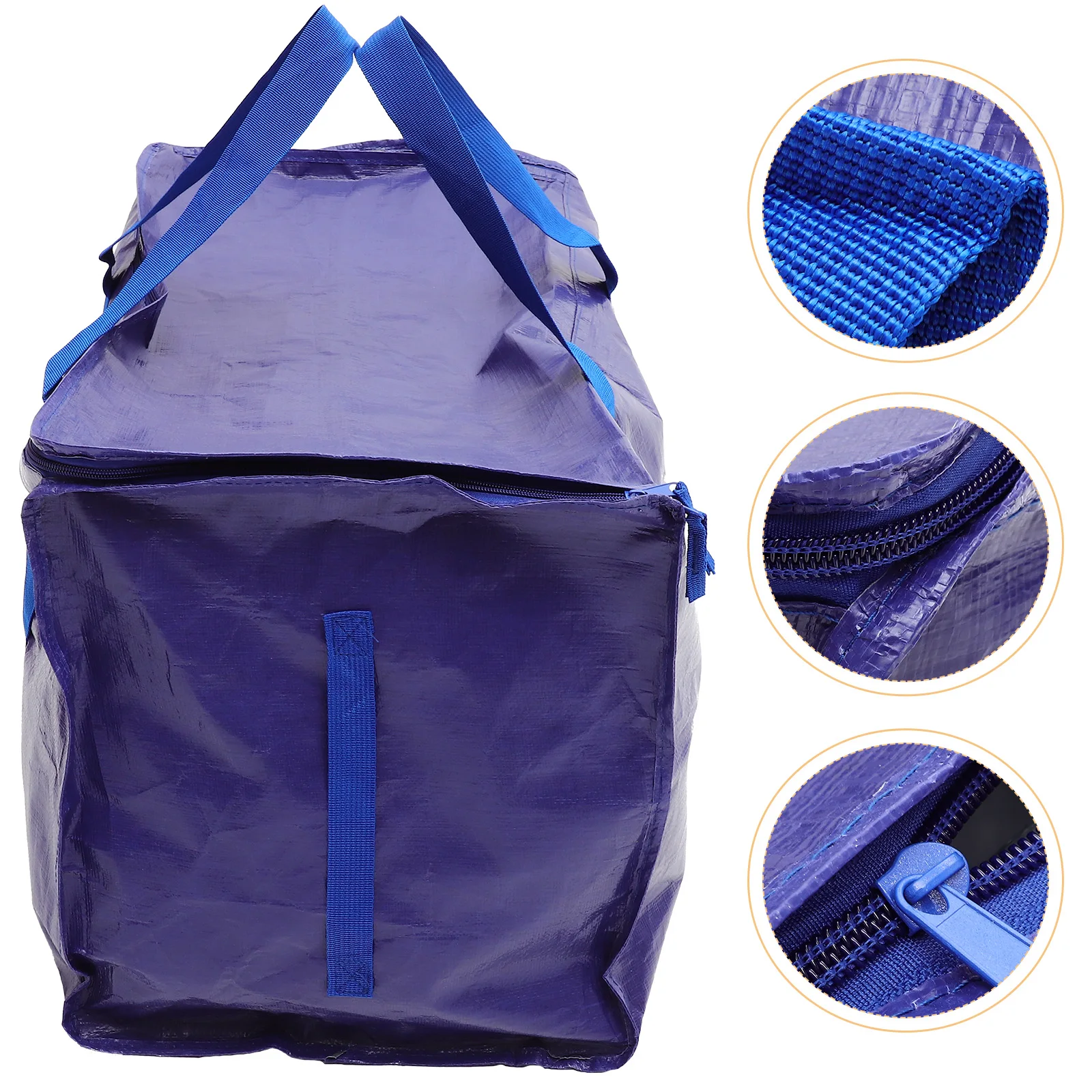 

Moving Box Large Storage Bag Zipper Clothes Bedding Organizer Travel Home Use Tote Bag For Packing Relocation Boxes
