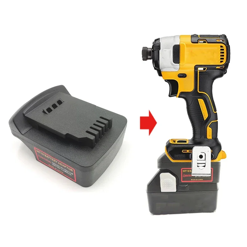 

Adapter Converter Can Use For Hitachi/Hikoki 18V Li-ion Battery BSL1830 on For Dewalt 18V 20V Lithium Electrical Power Tool