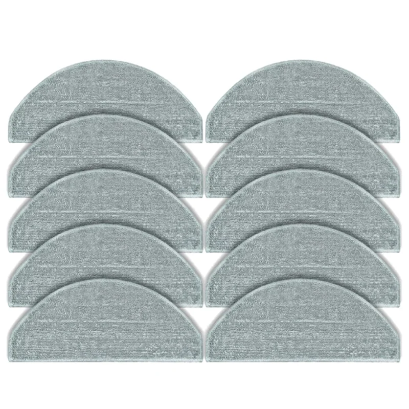 10PCS Replacement Parts Mop Cloth for Robot Vacuum E10 E12 B112 Vacuum Accessories Washable Mopping Cloth