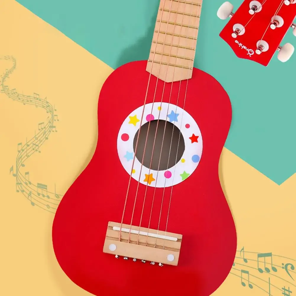 Zabawki dla dzieci Mini Ukulele mała gitara symulacja gra na instrumencie muzycznym zabawka dla dzieci 3-letni prezent dla początkujących