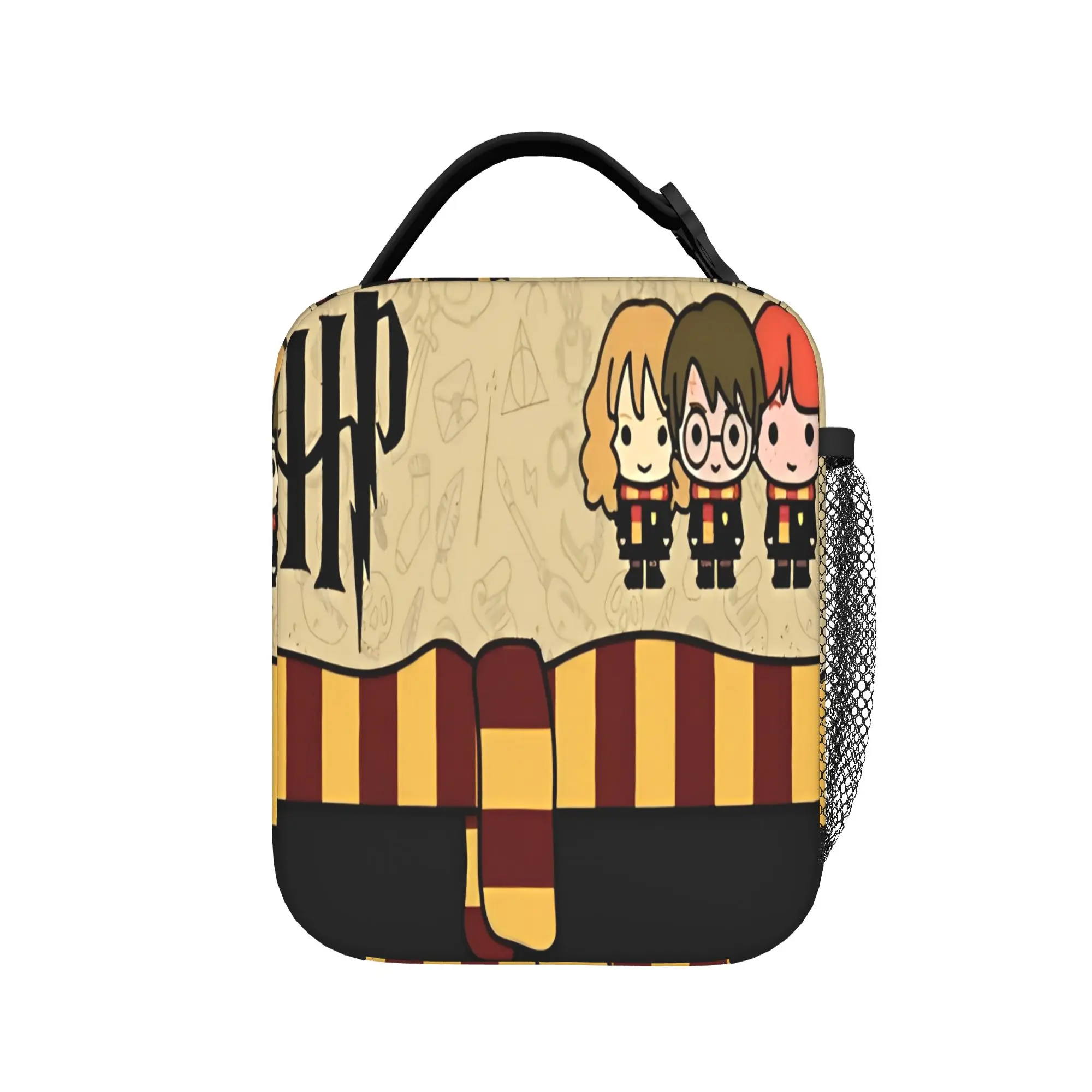 H-HP-P Harrys potters magic Insulated Lunch Bag for Men Women  Food Container Portable Cooler Thermal Bento Box For Work view 3