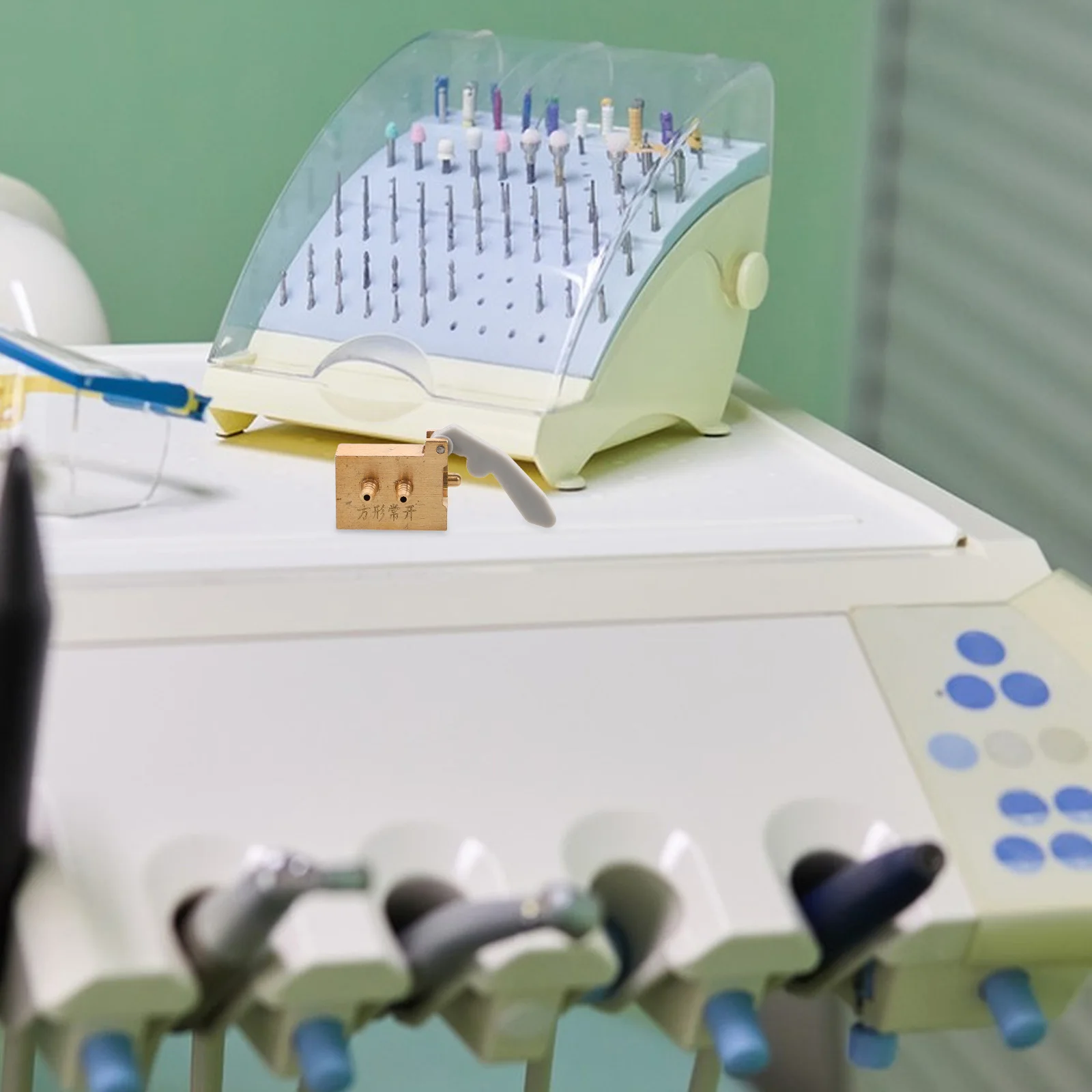 

Dental Chair Valve Normally Open Replacement Easy Installation for Clinics Hospitals Square Brass Plastic Dental Equipment