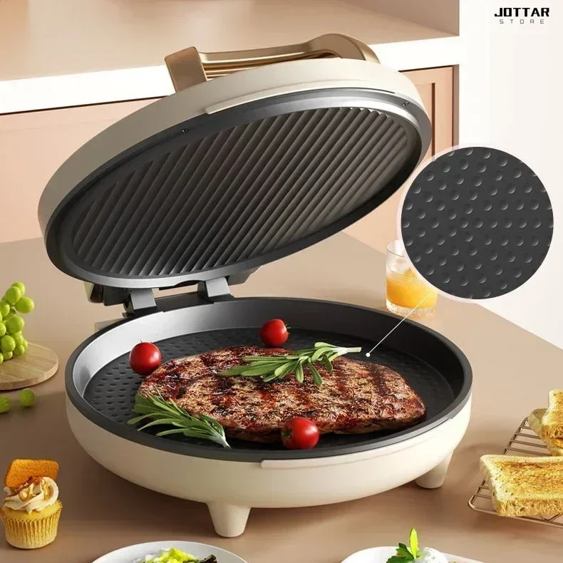 New electric baking pan for household kitchen. Multifunctional. Double-sided heating. Automatic pancake pan.new style