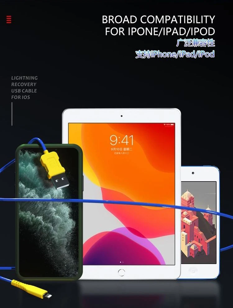 MECHANIC iData FOR Resdog IOS Recivery DFU Tool Quick Startup Artifact Go Directly to Recovery Mode Cable for iPhone iPad ipod