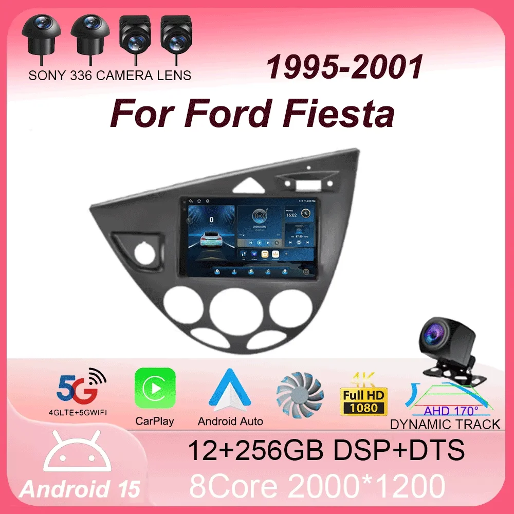 

7“ Android 15 For Ford Fiesta 1995-2001 Focus MK1 1998-2004 7 Inch Multimedia Car Radio Stereo Carplay Autoradio Head Unit Auto