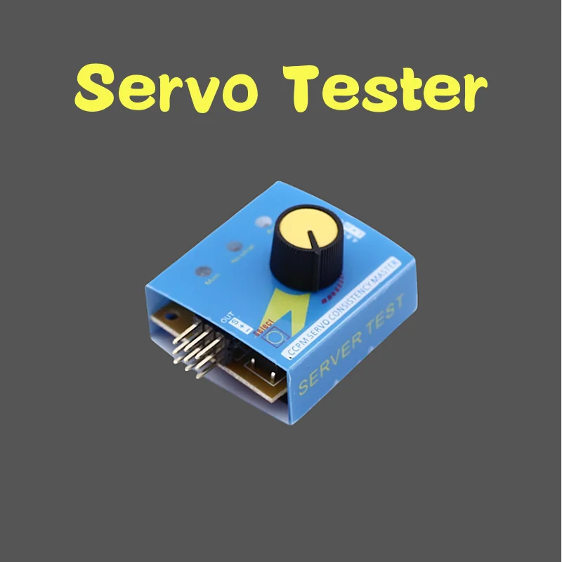 

Простой сервотестер, бесщеточный электронный регулятор скорости, трехскоростной переключатель с индикатором