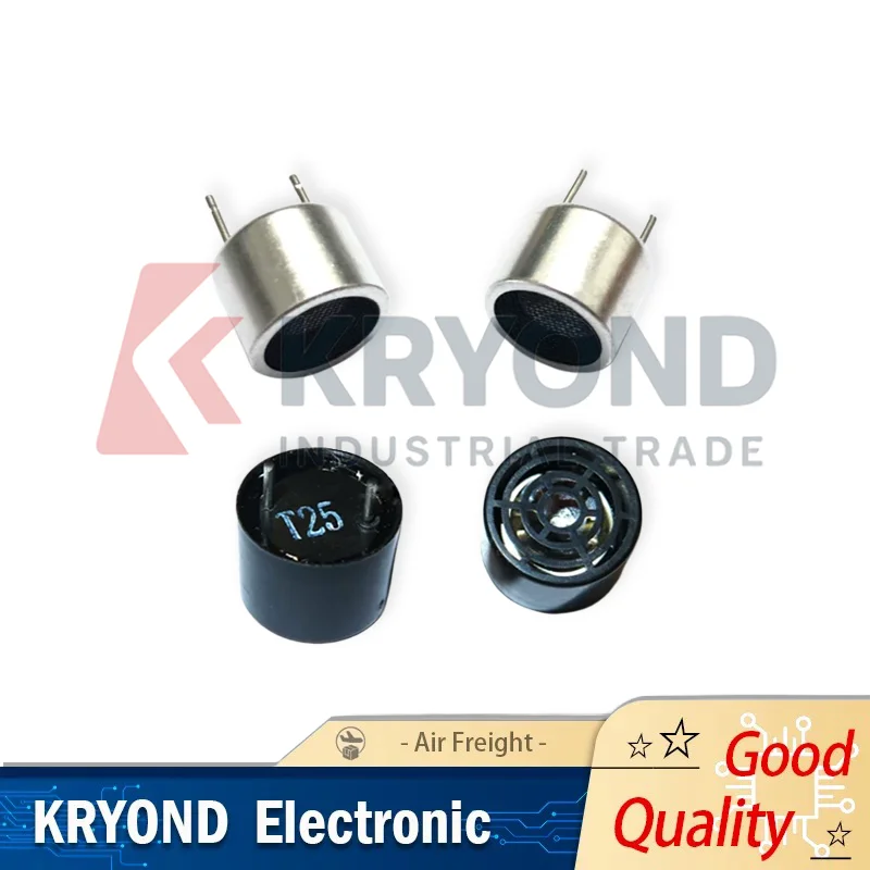 TCT25 25KHz Ultrasonic Transducer Sensor 16mm 24mm Probe R Receiver T Transmitter Distance Detection Module Pack Accessory Set