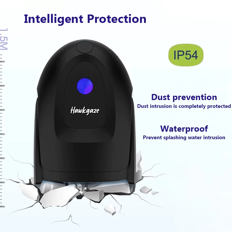 Langhuike 2D Barcode Reader Scanner Qr Code Reader for Supermarket