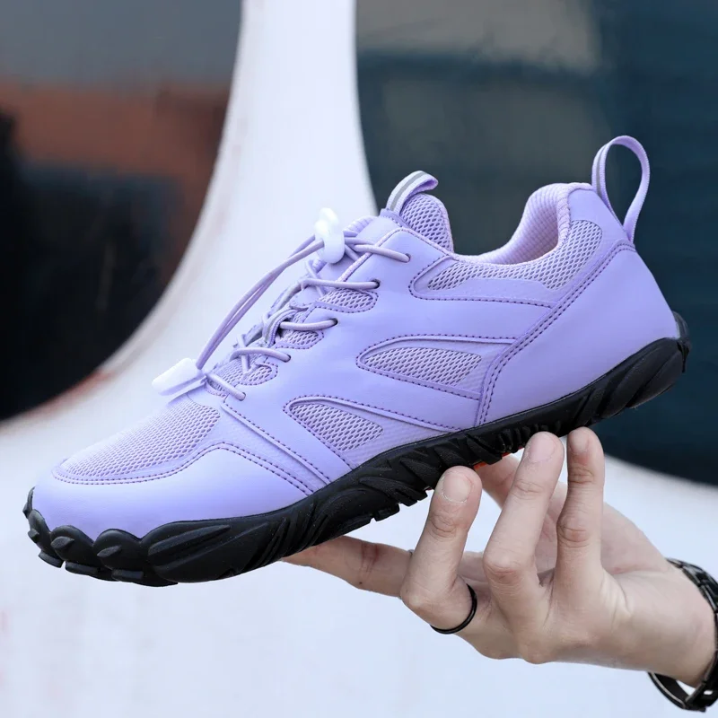 Unisex Wider Shoes Breathable Mesh Men Barefoot Wide-toed Shoes New Flats Soft Zero Drop Sole Wider Toe Sneakes Big Size 36-47