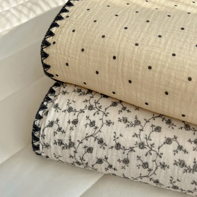 Mother and Baby Grade Cotton Wrinkled Yarn Blanket Multifunctional Summer Blanket Baby Toddler Cover Blanket Bath Towel