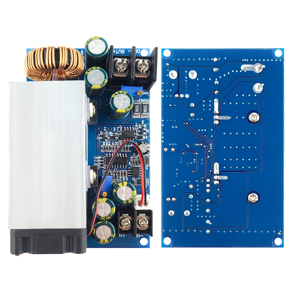 Módulo de fuente de alimentación reductor ajustable DC25A, módulos de corriente constante de alta potencia CC Buck, 600W, 12V-75V
