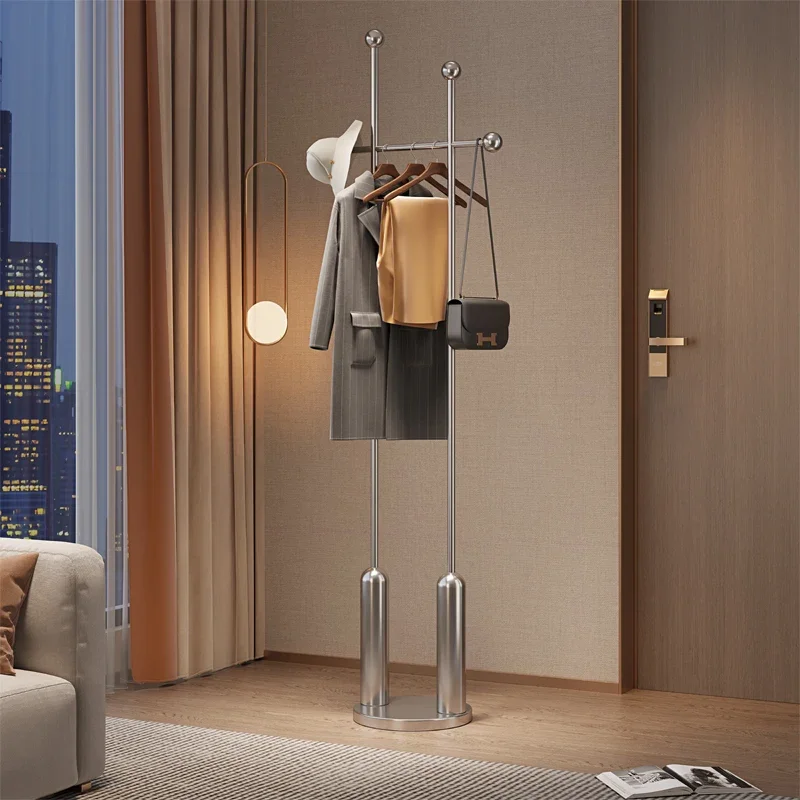 

Indoor Wall Coat Racks Creative Hat Stand Clothing Rack Corner Floor Open Wardrobe Estante Para Ropa Living Room Furniture