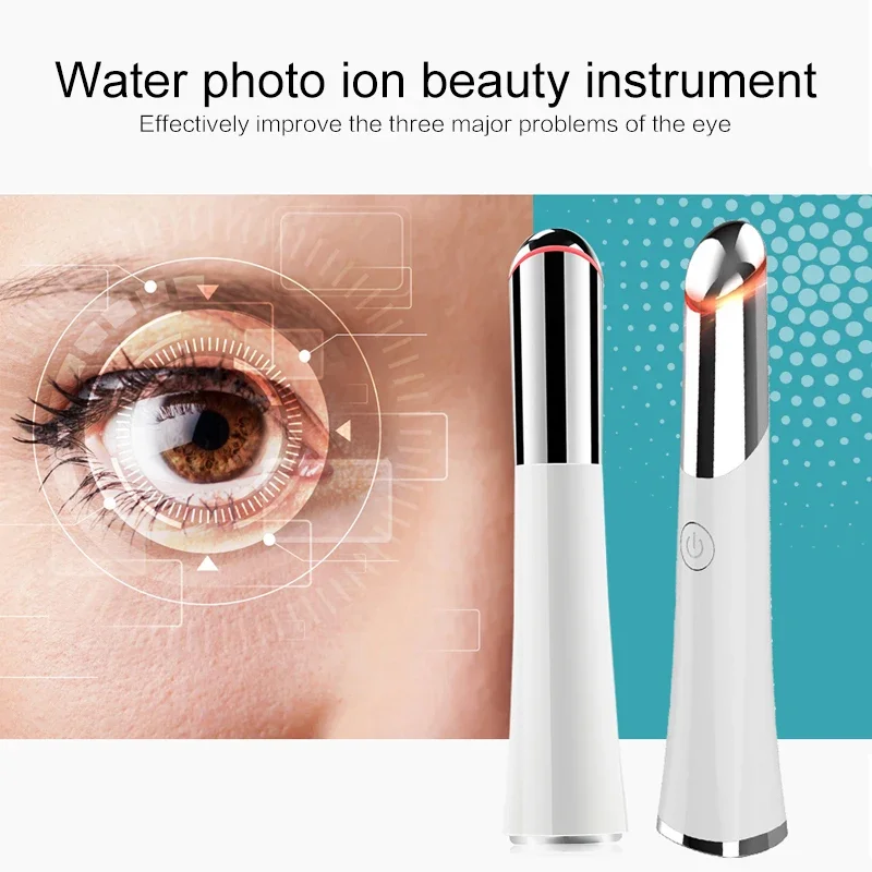 Electric Eye Massager Anti Wrinkle Eye Massage Anti Aging Eye Care LED Screen Hot Massage USB Rechargeable Massage Device