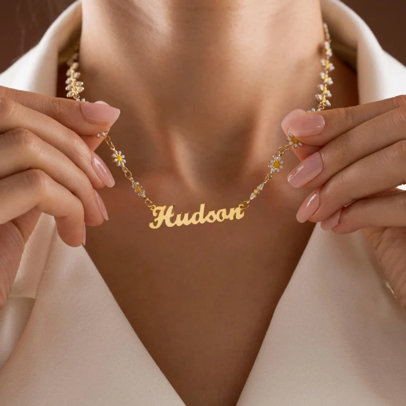 Customized Name Pendant Necklace Jewish Protection Kabbalah Prayer Religion Talisman Jewelry