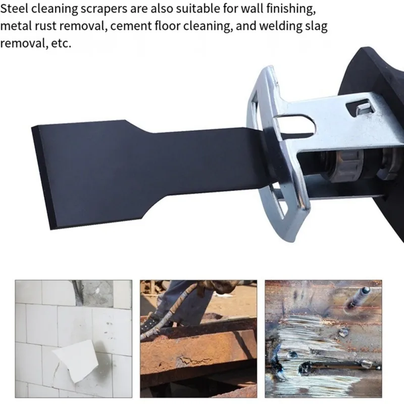 

SOFT-Reciprocating Saw Brush, With Aluminum Alloy Nylon And Steel Wire Brush Heads For Grinding Rust And Removal