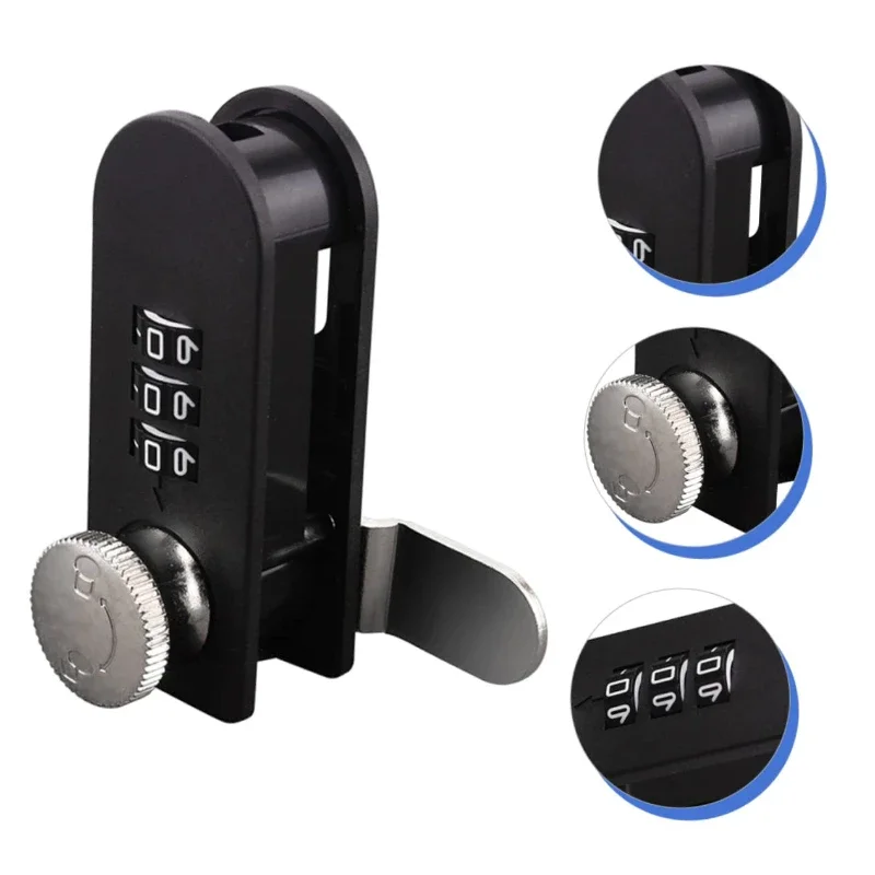 Cabinet Lock Zinc Alloy Combination Lock Security Home Automation Mailbox Anti-theft Apartment Sauna Room Cam Lock For Drawers