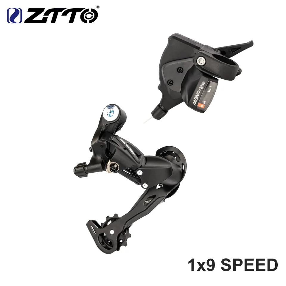 ZTTO MTB Bicycle 9 Speed Shifter Rear Derailleur Groupset 1X9
