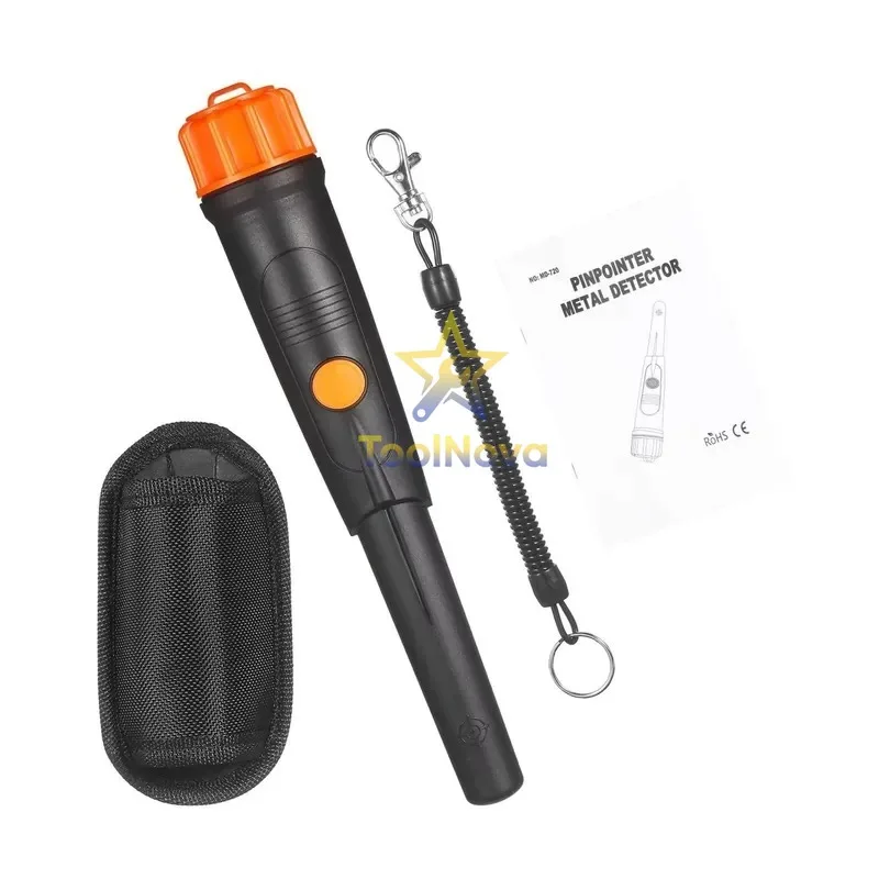 Tianxun IP68 Waterproof Handheld Pinpointer Gold Detector MD-720 Fully Waterproof Metal Detector Pinpointer Treasure