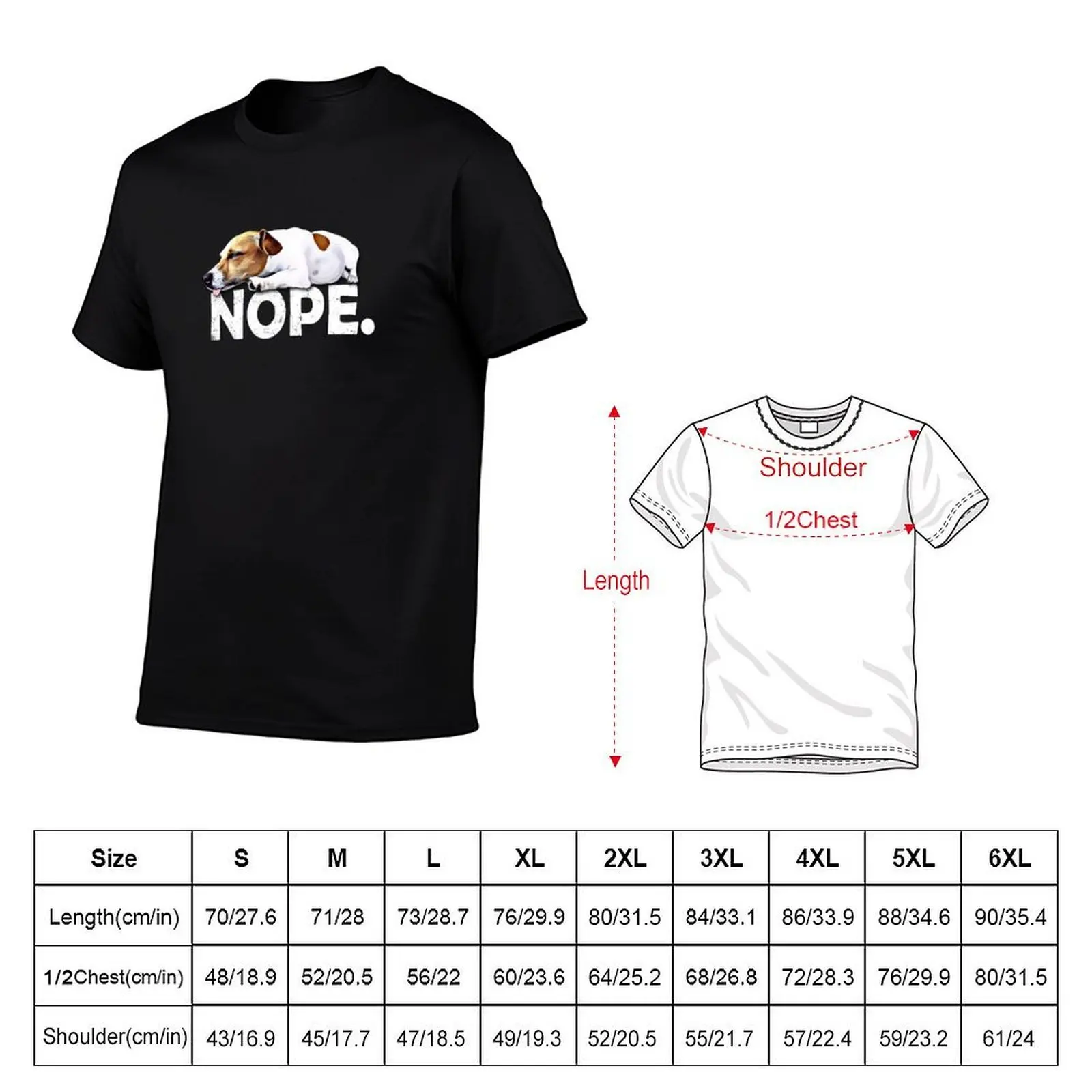 Jack Russell T-Shirt summer top croswit shirt man mens clothing