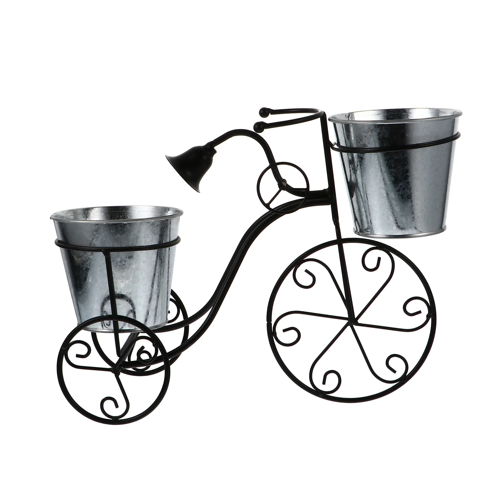 Bicycle Stand Bike Shape Planter Flowerpot Holder Rack Garden Decoration Bikes Mini