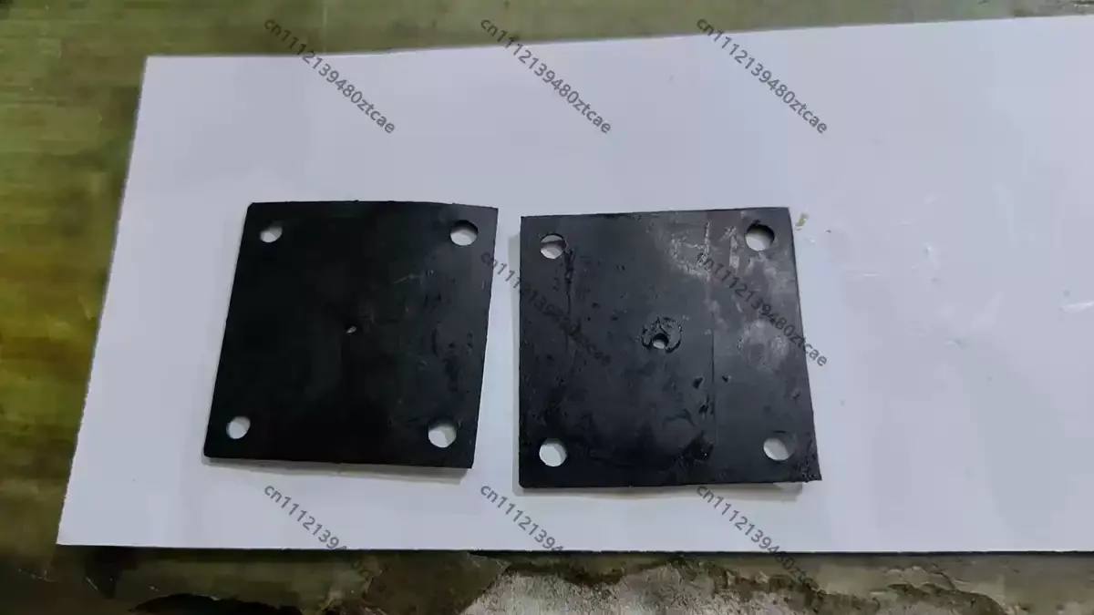 Black Rubber Diaphragm Seal Gasket Pump Replacement Spare Parts For Automatic Medical Stomach Washing Machine
