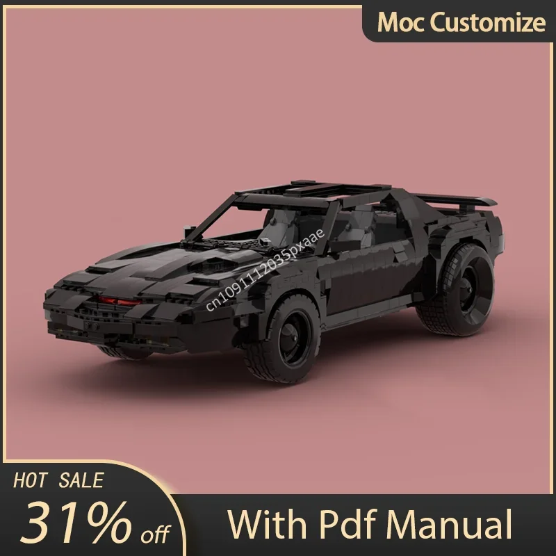 

1346 шт. UCS Knight Rider KITT Vehicle Moc 76139 Бэтмобиль Строительные блоки Сборка Модель автомобиля Кирпичи Игрушки Детские развивающие подарки