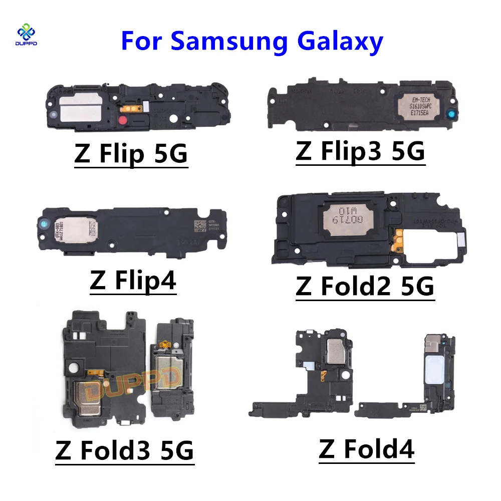 

Speaker Ringer Buzzer For Samsung Galaxy Z Fold Fold2 Fold3 Fold4 Flip Flip3 Flip4 5G Phone Repair Replacement Part