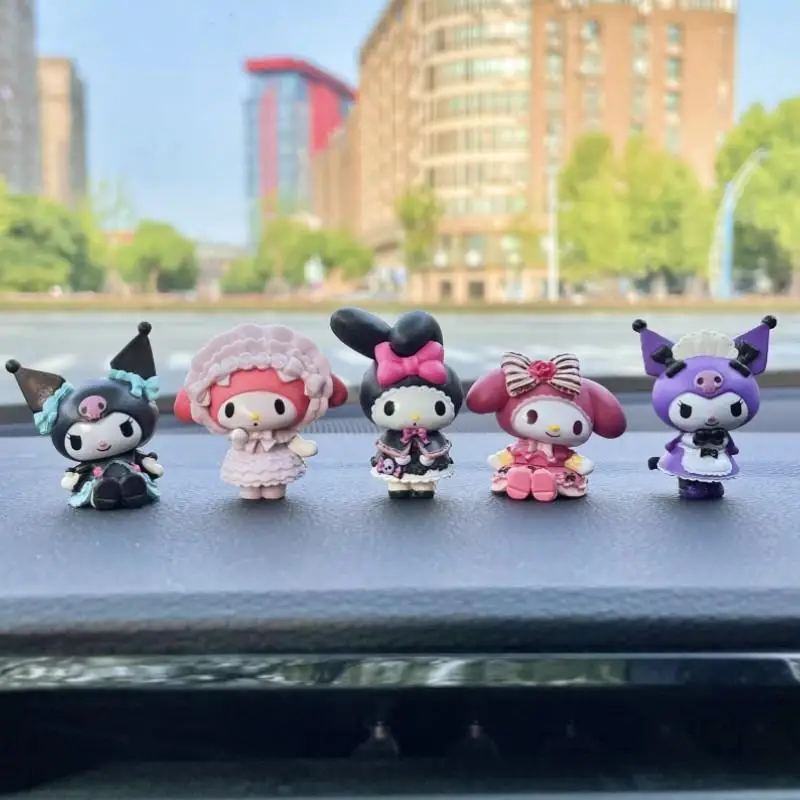 Sanrio – pyjama série chérie, boîte aveugle, ornement, figurine de jeu, ornement périphérique, cadeau décoratif