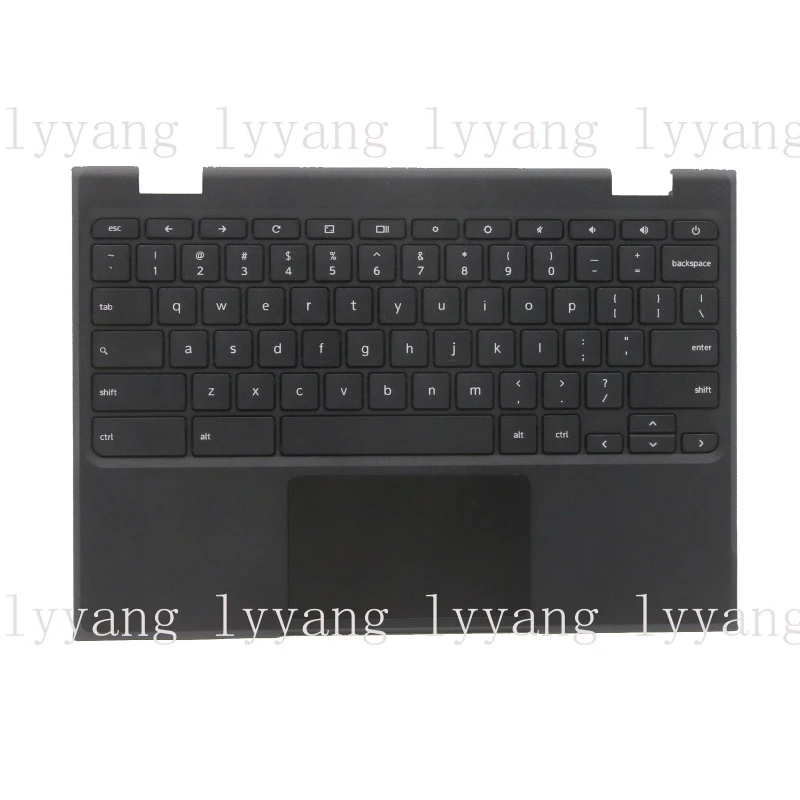 

f 5CB1E21835 New for Lenovo 100e Chromebook 2nd Gen MTK 2 Palmrest US Keyboard Bezel