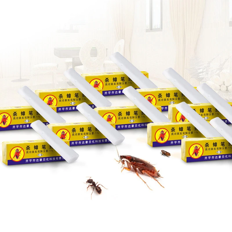 1PC Magic Medicine Pen Cockroach Extermination Pen Ant And Flea Killing Pen Catches Cockroaches Insect Non Toxic