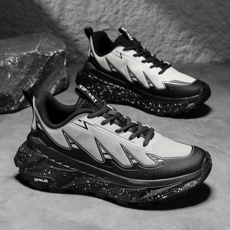 

Mens Shoes Outdoor Non-slip Basketball Shoes Comfortable Lightweight Sneakers Man Leather Casual Shoes High Quality Tennis Shoes