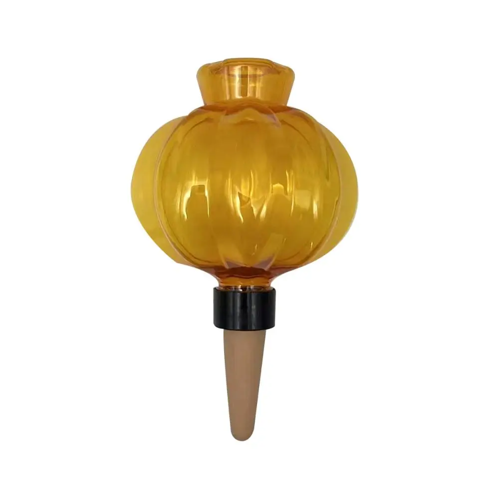 Slow Seepage Self Watering Plant Waterer Clear Reservoir Lantern Shape Automatic Drip Irrigation Plastic Body Large Opening
