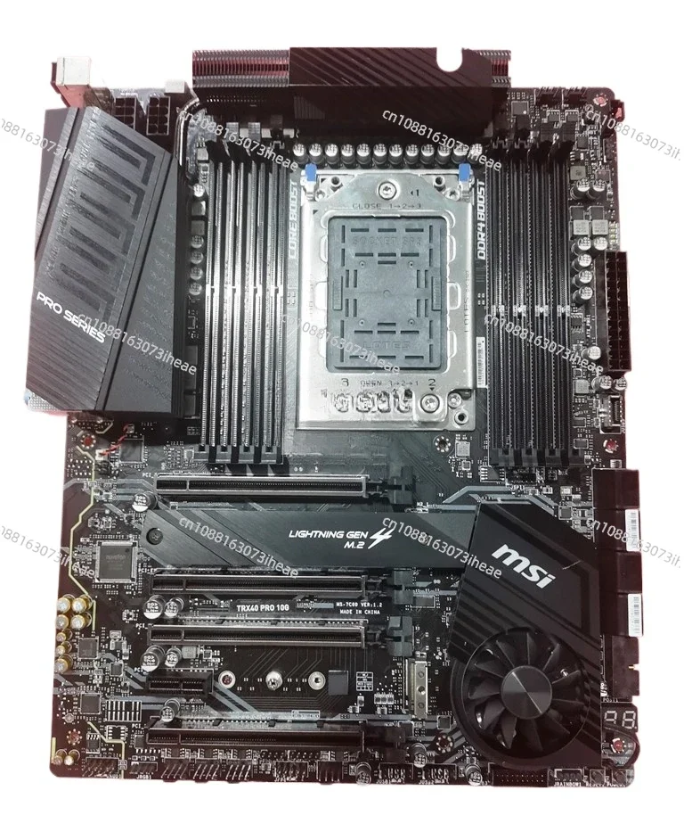 

TRX40 PRO 10G, STRX4 Motherboard, MS-7C60, Supports Thread Ripper 3960X