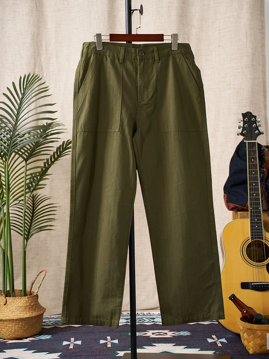 American Retro Overalls Og-107 Army Green Overalls Casual Pants Ami Khaki Loose Casual Spring And Autumn Trousers For Men