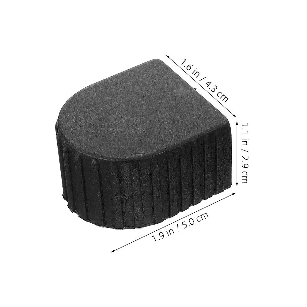 4Pcs Aluminum Alloy Ladder Top Covers for Telescopic Ladders Thickened Dustproof Non-Slip Protective Caps Enhanced Stability view 4