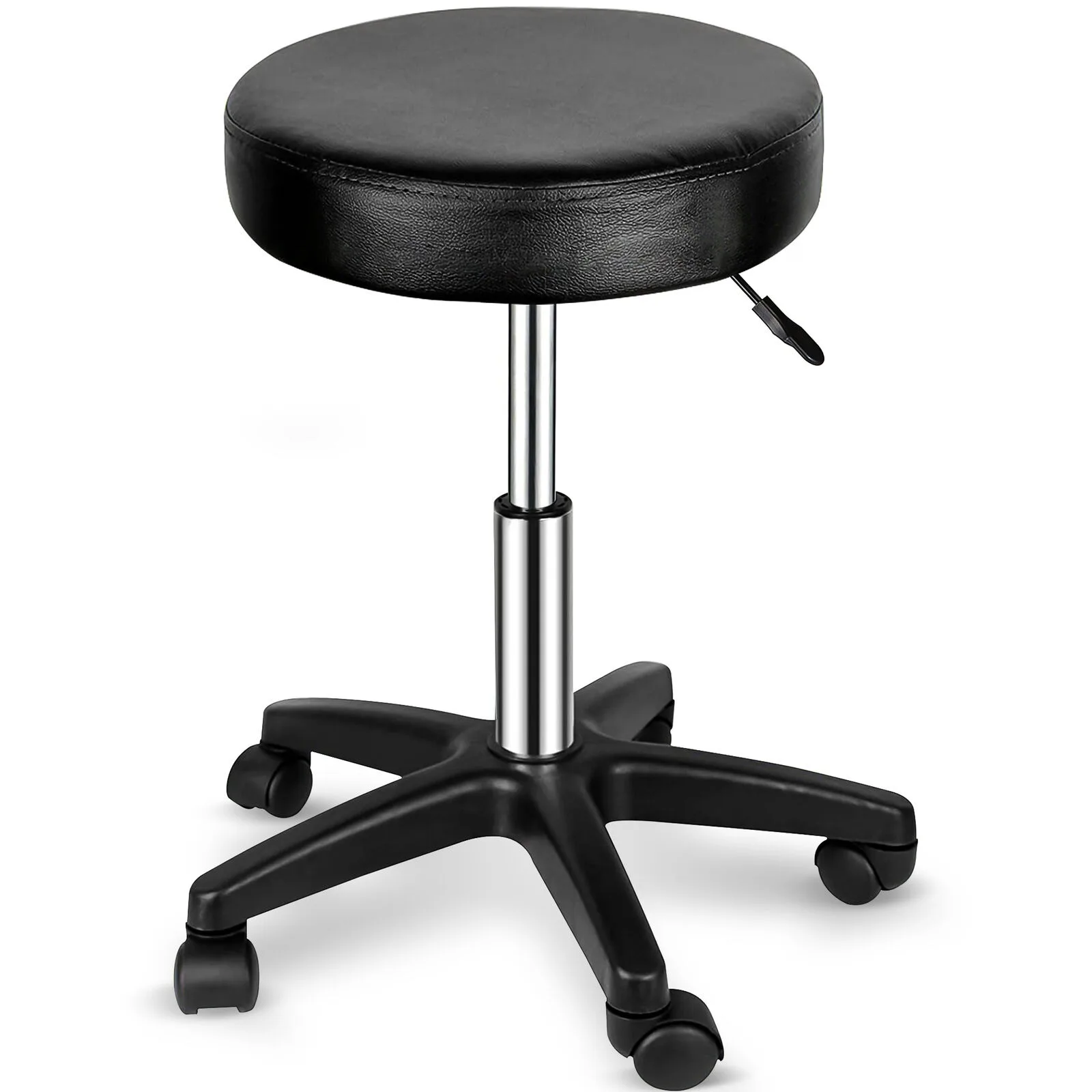 US Salon Stool Adjustable Hydraulic Rolling Swivel Stool Tattoo Massage Spa Chair