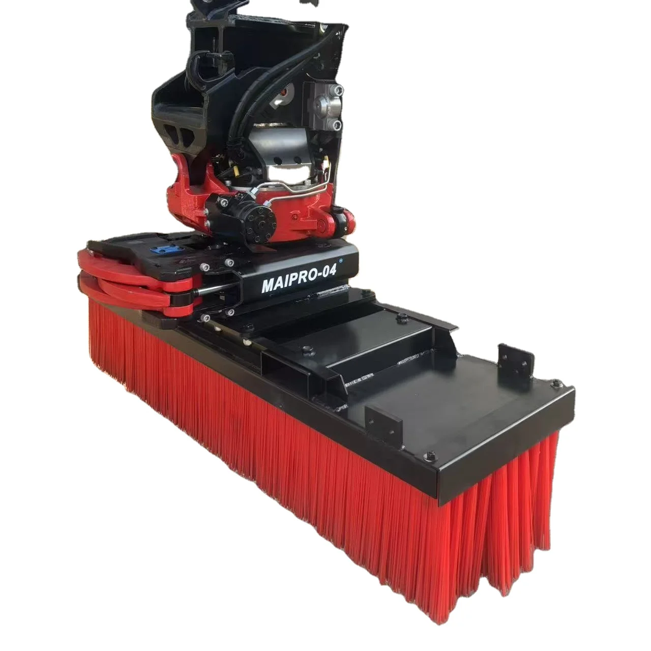 Universal Excavator Snow Brush Heavy  Digger Broom for Efficient Snow 5-9 Ton Excavator