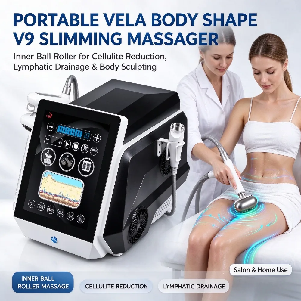 Portable Vacuum Roller Massage Machine Professional Body Contouring Equipment Endermology Machine for Beauty Salon