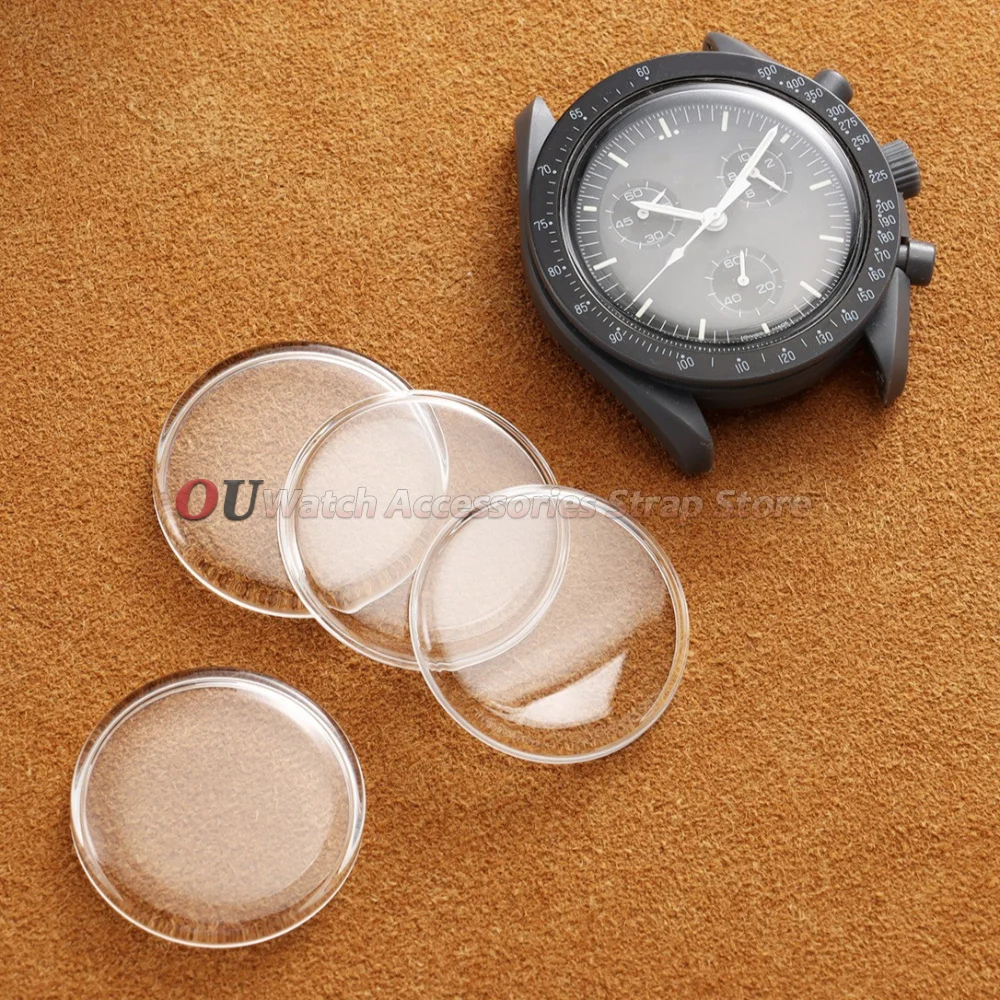 1pc Quality 26mm-32.5mm Diameter Lid Shaped High Domed Watch Crystal Round Mineral Glass Watches Mirror Repair Watch Accessories