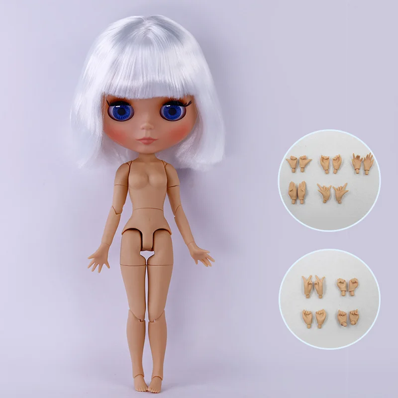 ICY DBS Blyth Puppe, hellbraune Haut, mattes Gesicht mit Augenbrauen, Sonderpreis, 1/6 BJD JOINT Body Neo, Weihnachtsgeschenk, Anime