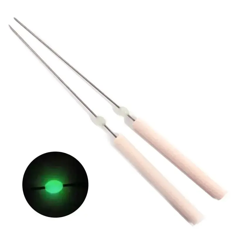 Fishing Bait Needle Worm Baiting Gas Needle Fast Penetrate Earthworm Hooking Needle Pins Hollow Gas Needle Bait Needle Tool image 6