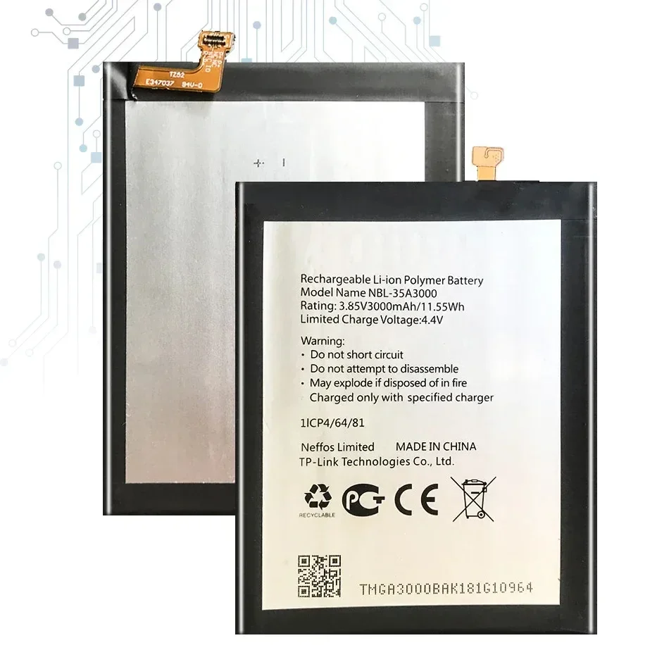 

NBL-35A3000 Replacement Battery For TP-LINK Neffos X1Max TP903A TP903C
