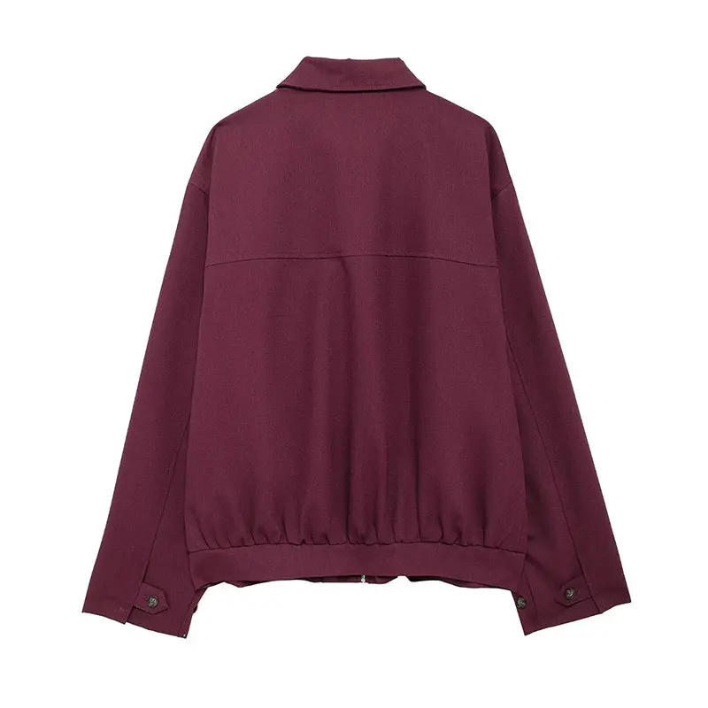 NLZGMSJ Vintage Women Jackets Turn-down Collar Long Sleeve Coat New Fashion 2026 Spring Autumn Commuter Holiday Outwear