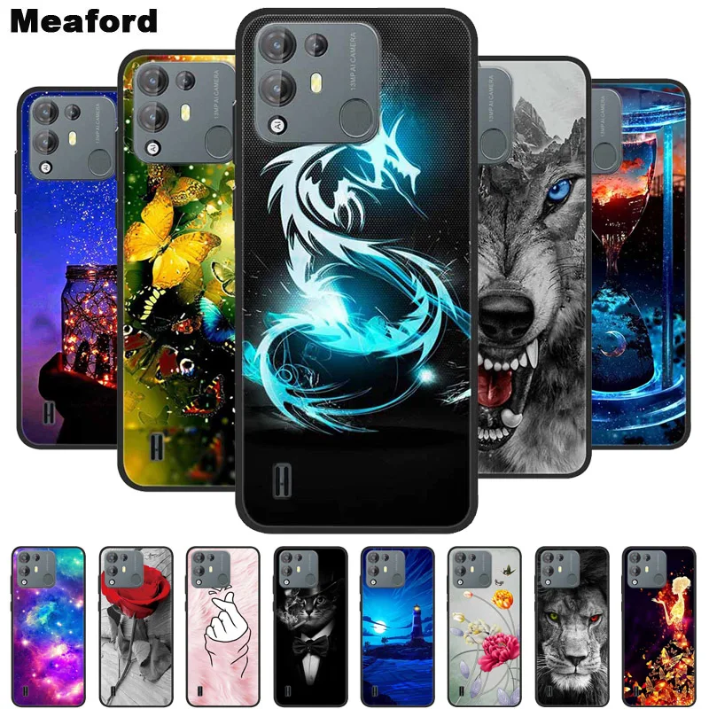 For Blackview A55 Pro Case Fashion Soft Silicone Protective TPU Back Cases for Blackview A55 A 55 Pro Cover BlackviewA55 Fundas