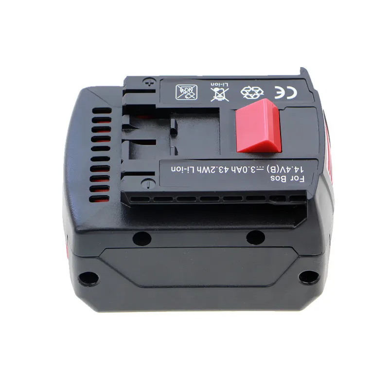 New 14.4V 3000mAh Power tool battery Cell Pack For BOSCH 4-2-LI BAT607 BAT614G GSR14.4 V-LIN 26614-01 17614-01