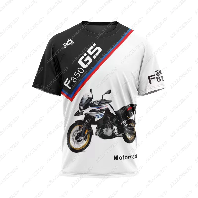 Camisetas de secado rápido para hombre, para verano, para motocicleta BMW F850 GS Dynamic Roadster Street Sports Racing Team Rallye Offroad