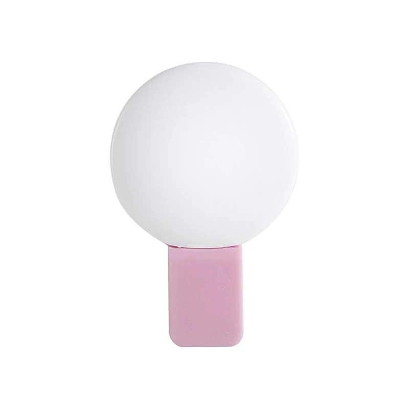 Mobile Phone Fill Flash Lens Ring Light Lamp Portable Clip Three Stop Dimming Mini Durable Practical 10 LED Selfie Ring Beauty