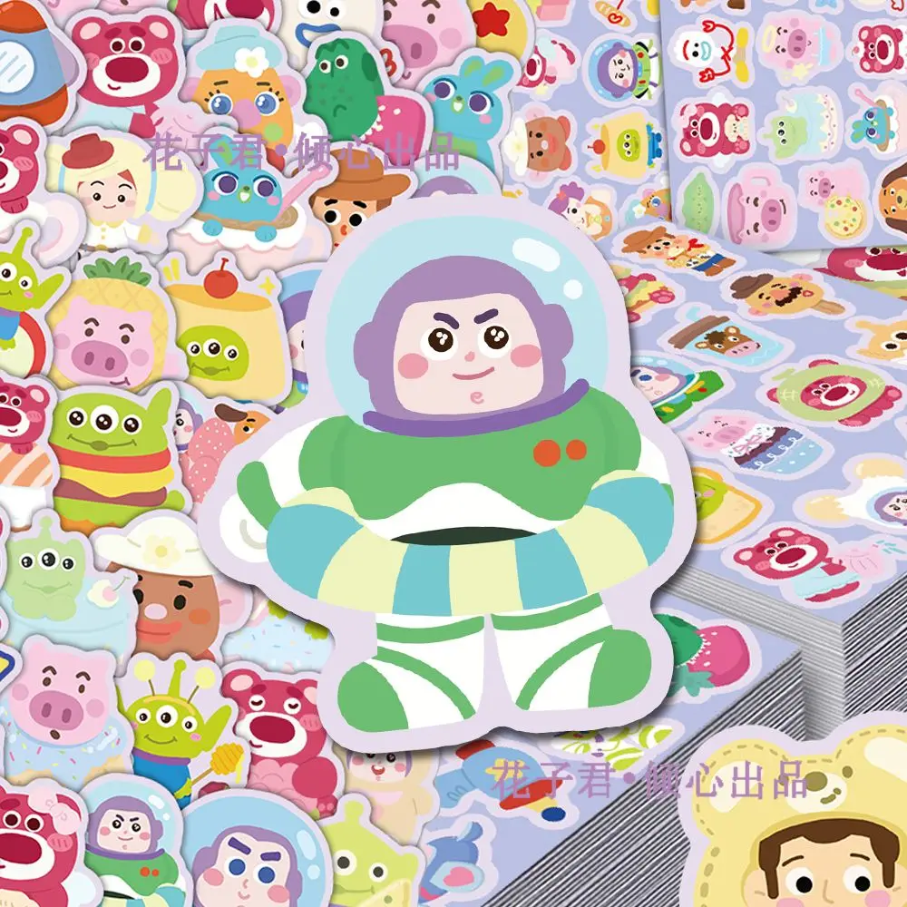 103 pezzi Disney Cartoon Toy Story Alien Graffiti adesivi decalcomanie divertenti per diario fai da te telefono portatile adesivo impermeabile giocattoli per bambini